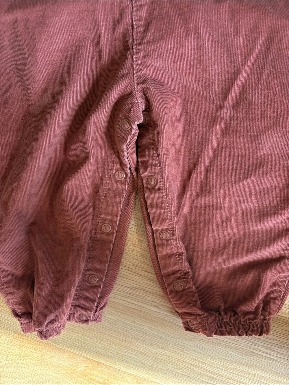 JUST ONE YOU, CARTERS | Rust Corduroy Overalls with Turkey Pocket Accents